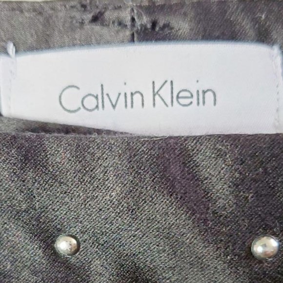 Calvin Klein Womens Black Formal Pants - Picture 3 of 4
